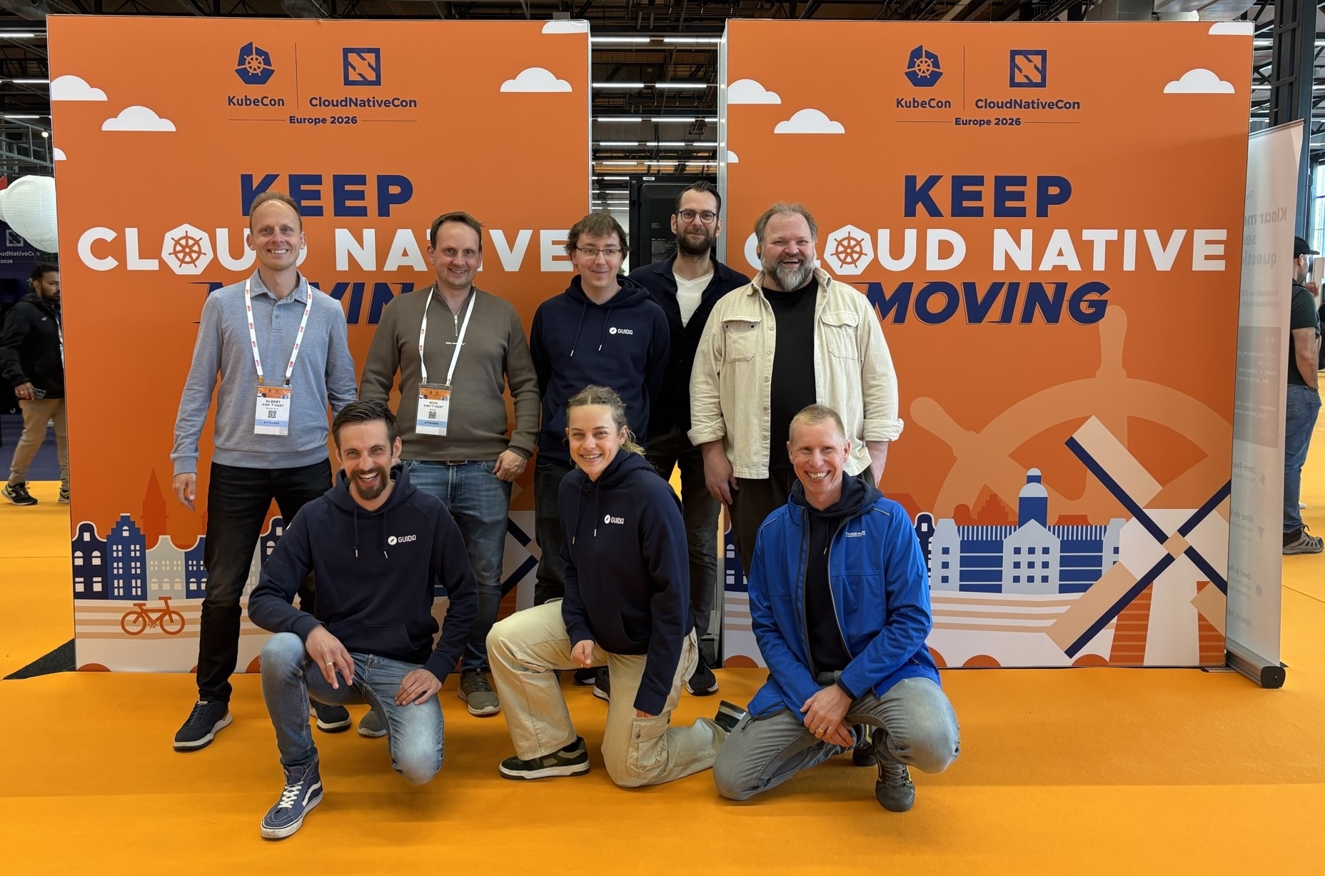The Guida team at KubeCon 2026