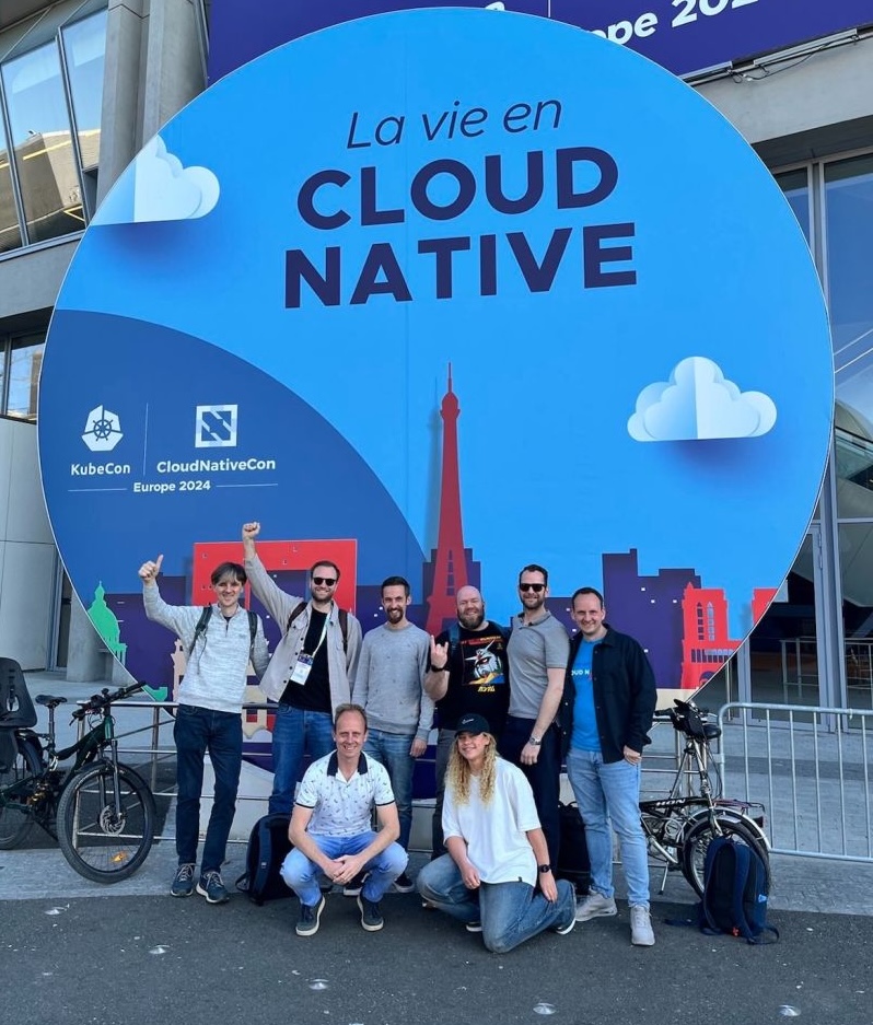 Guida team at KubeCon CloudNativeCon Europe 2024 in Paris